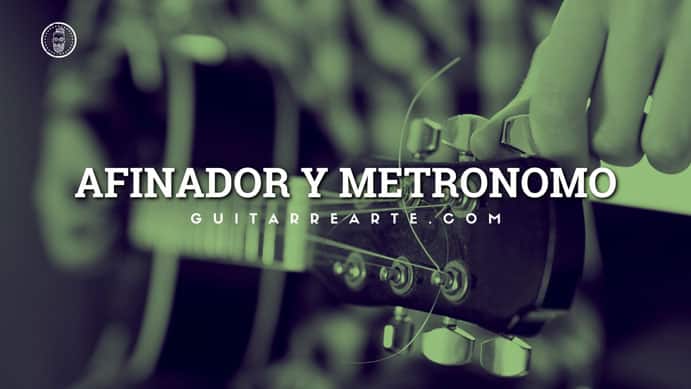 Afinador y metrónomo online para guitarra