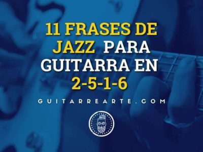 11 Licks de Jazz para Guitarra en ii-v-i-vi